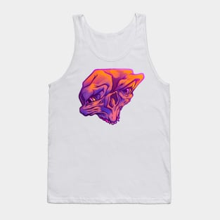 Purple Skull Tank Top